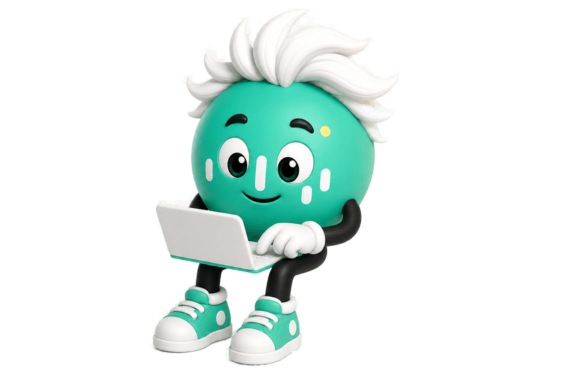 zep am Laptop, baut deinen Bot zusammen